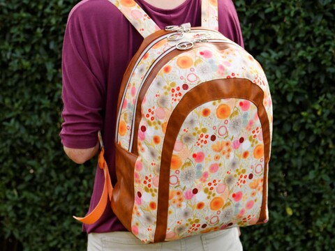 Laptop-Rucksack (15 Zoll) „Hedeby“ nähen – Anleitung & Schnittmuster