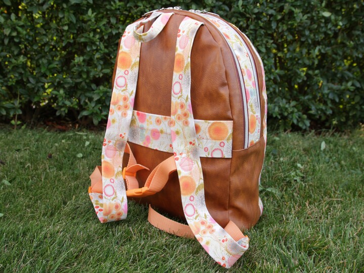 Laptop-Rucksack (15 Zoll) „Hedeby“ nähen – Anleitung & Schnittmuster