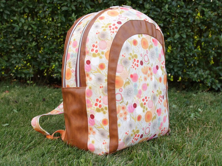 Laptop-Rucksack (15 Zoll) „Hedeby“ nähen – Anleitung & Schnittmuster