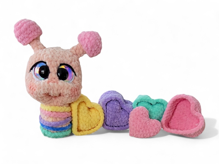 Crochet Pattern: Stekli Interactive Caterpillar