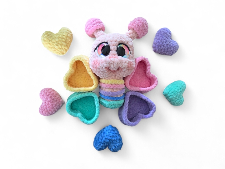 Crochet Pattern: Stekli Interactive Caterpillar