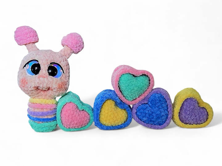 Crochet Pattern: Stekli Interactive Caterpillar