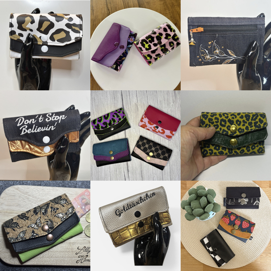 Nähanleitung Geldbeutel Amira Mini