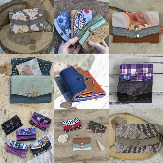 Nähanleitung Geldbeutel Amira Mini