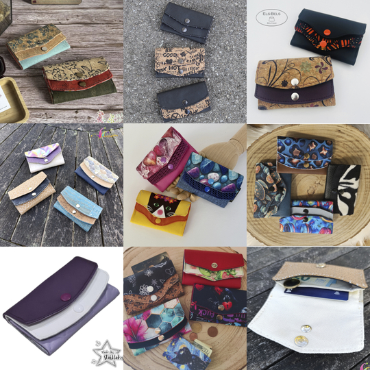 Nähanleitung Geldbeutel Amira Mini