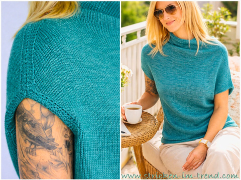 Strickanleitung für Sommertop | Stricktop BALU #2