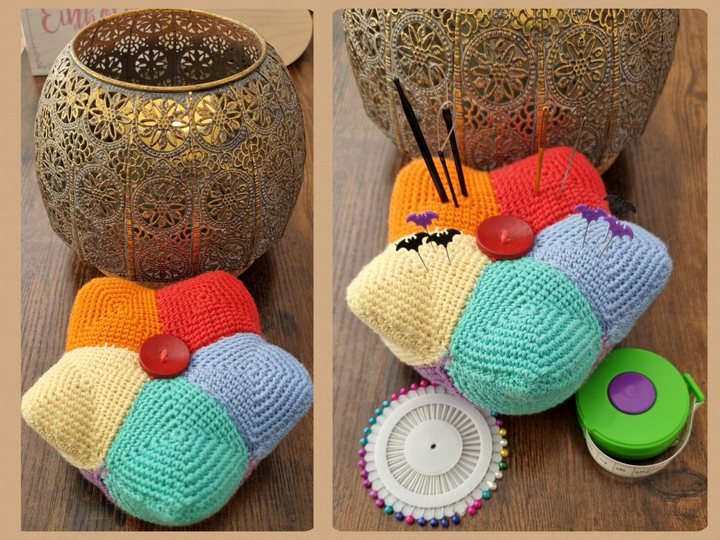 Häkelanleitung Kronen - Nadelkissen