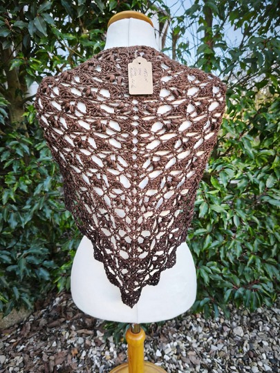 Häkelanleitung Dreieckstuch Fiori