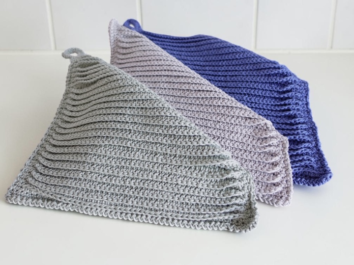 Potholders & Washing-Up Cloth - Crochet Pattern