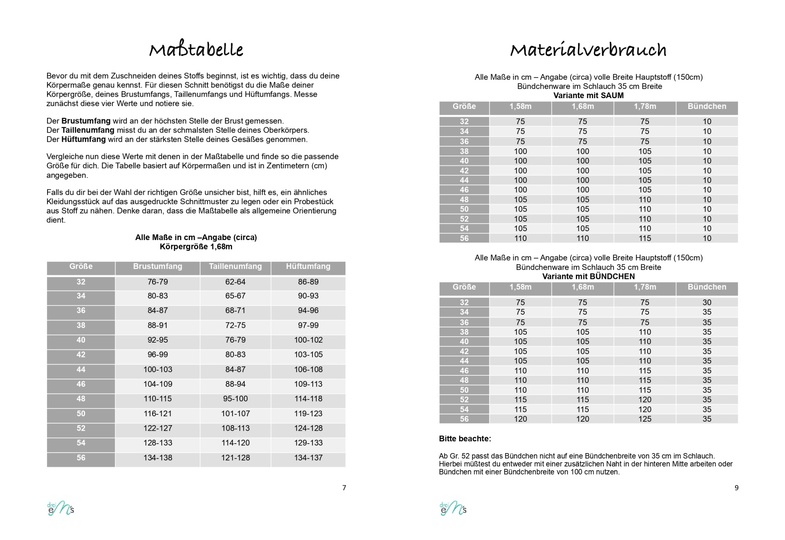 Ebook Raglanshirt ELORI Gr. 32-56, PDF-Schnittmuster