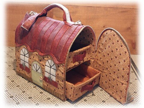 ebook/Tutorial "Koffer-Häuschen" mit herausziehbaren Schubladen