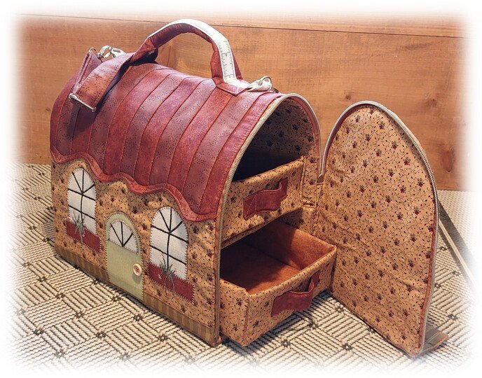 ebook/Tutorial "Koffer-Häuschen" mit herausziehbaren Schubladen