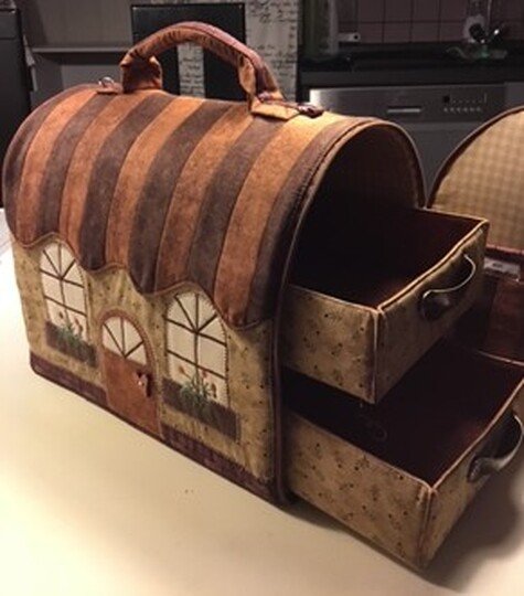 ebook/Tutorial "Koffer-Häuschen" mit herausziehbaren Schubladen