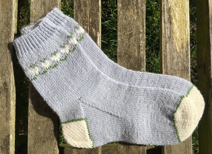 Socken "Frühling"