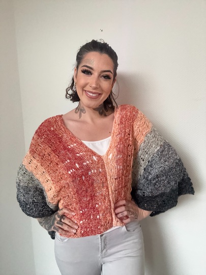 Häkelanleitung Double-Trouble-Shirt "LAVA"