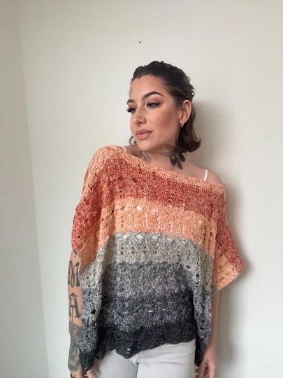 Häkelanleitung Double-Trouble-Shirt "LAVA"