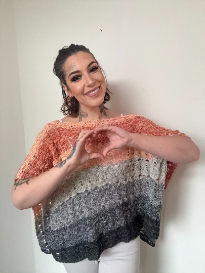 Häkelanleitung Double-Trouble-Shirt "LAVA"