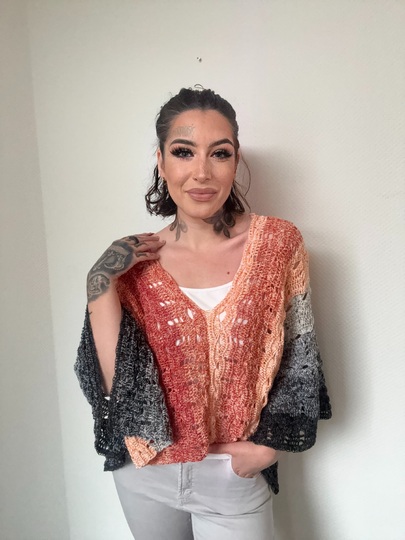 Häkelanleitung Double-Trouble-Shirt "LAVA"