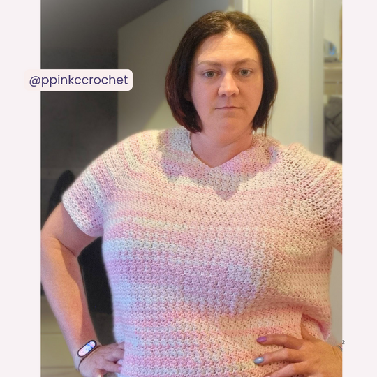 Crochet Sweater Pattern "Etoile Sweater" | Star Stitch | Sizes S-2XL