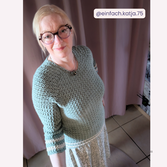 Crochet Sweater Pattern "Etoile Sweater" | Star Stitch | Sizes S-2XL