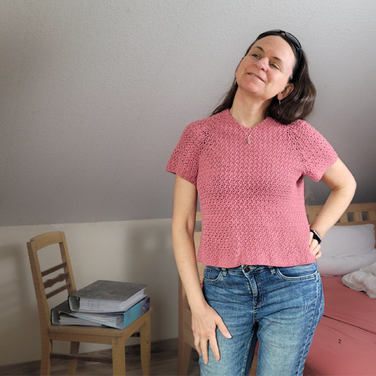 Crochet Sweater Pattern "Etoile Sweater" | Star Stitch | Sizes S-2XL