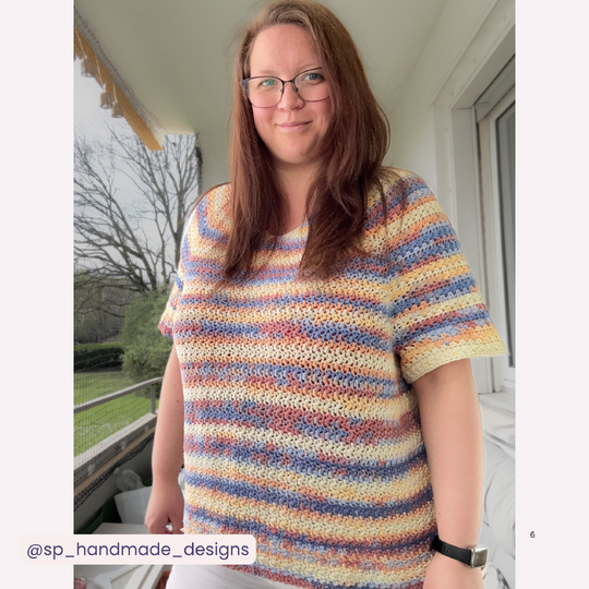 Crochet Sweater Pattern "Etoile Sweater" | Star Stitch | Sizes S-2XL
