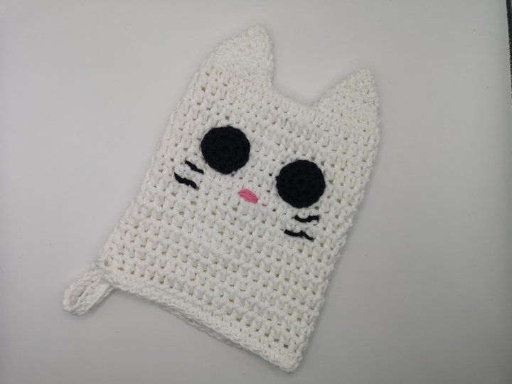 Wash Mitt - Crochet Pattern PDF - Make Up Removal Glove Crochet Tutorial