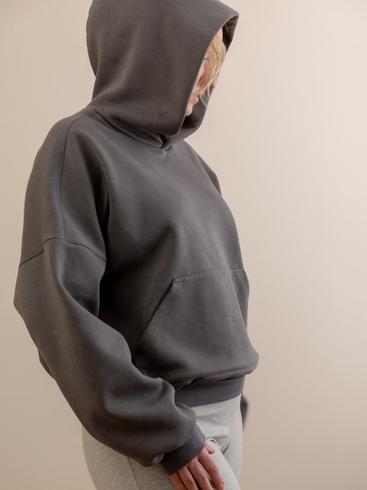 Oversized hoodie sewing pattern for women  Regular sizes 30-48