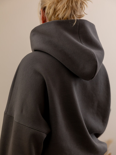 Oversized hoodie sewing pattern for women  Regular sizes 30-48