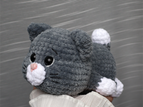 Crochet Plushie Kitten Pattern