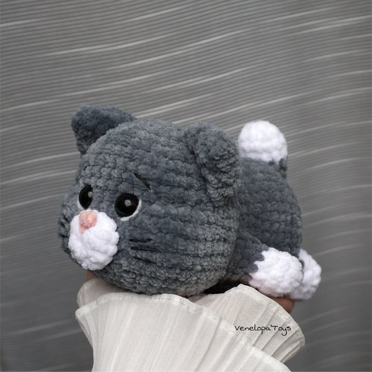 Crochet Plushie Kitten Pattern