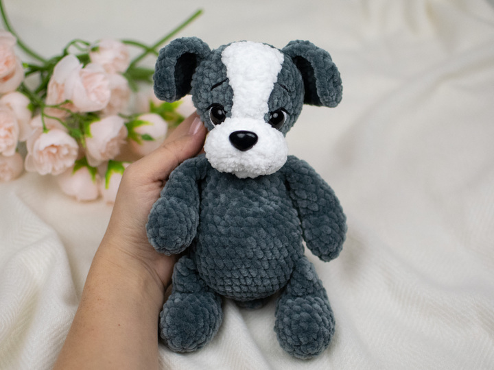 2 Dog Crochet Patterns Bundle – Oliver & Toffee Amigurumi PDF Set
