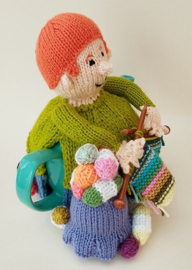 TeaCosyFolk's Knit and Natter Tea Cosy Knitting Pattern