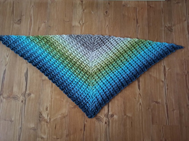 Mareo & Marea - Häkelanleitung für ein Dreieckstuch 2 in 1