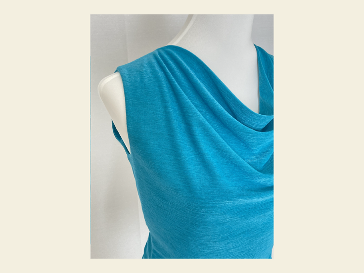 Ärmelloses Top mit Wasserfallausschnitt | PDF Schnittmuster | Gr. 36-46