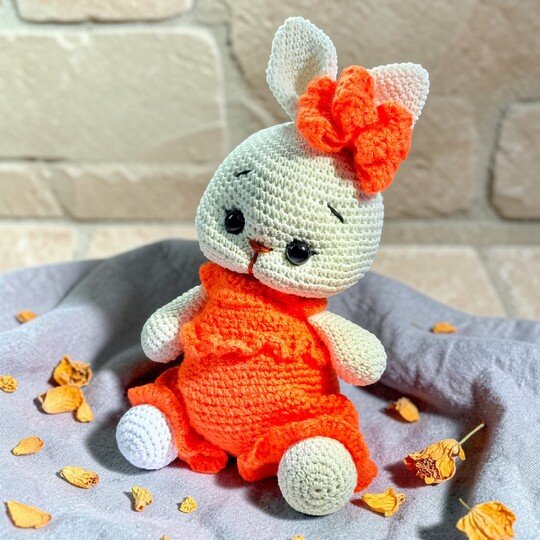 Crochet Bunny Amigurumi Pattern – Long & Short Ear Options (PDF Tutorial)