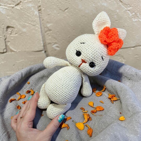 Crochet Bunny Amigurumi Pattern – Long & Short Ear Options (PDF Tutorial)