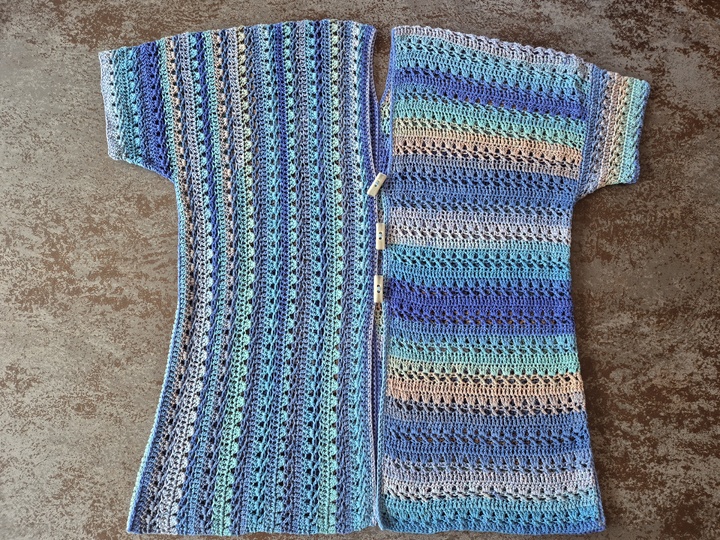 Frauhohmanns Häkeljacke „Kreuz und Quer“