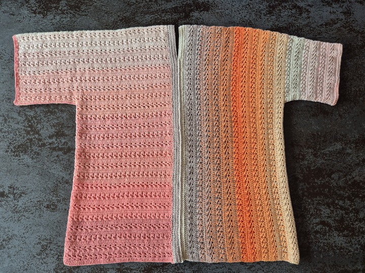 Frauhohmanns Häkeljacke „Kreuz und Quer“