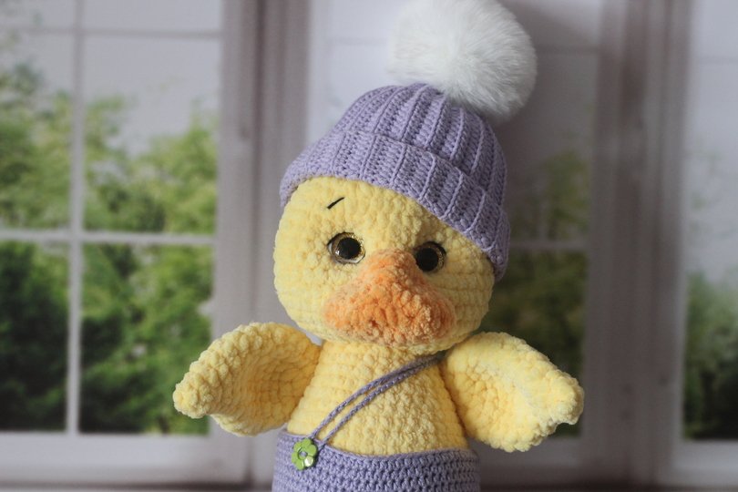 Plush Duckling Crochet Pattern