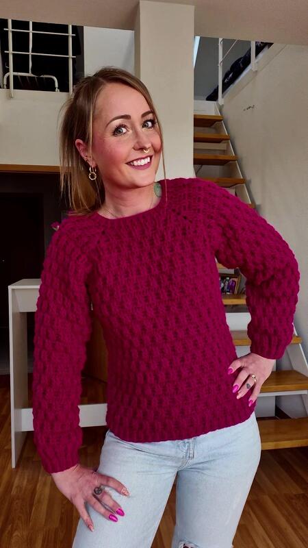 Pullover Mida häkeln - Bild 7