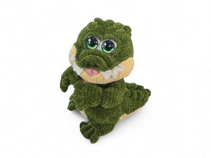 Häkelanleitung Marli das freche Baby Krokodil