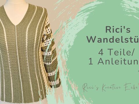 Rici's Wandelstück - 1 Design, 4 Variationen