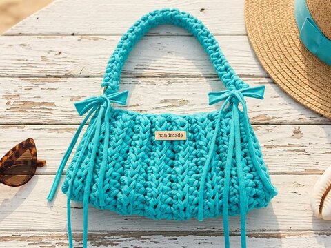 Baguette Bag - Crochet Pattern – Super Easy and Quick to Make