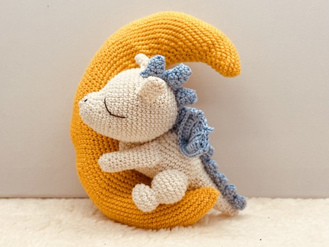 Häkelanleitung Spieluhr Sleeping Dragon