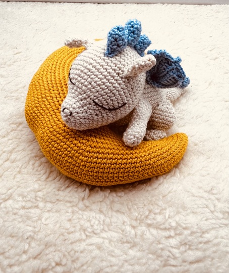 Häkelanleitung Spieluhr Sleeping Dragon