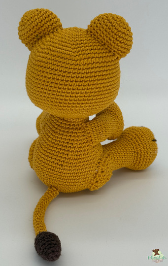 Kuschel Löwe, mini - Häkelanleitung
