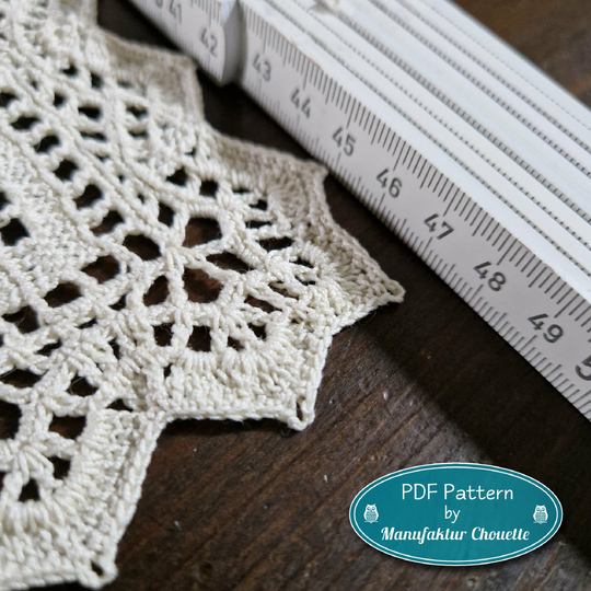 Elephant doily - Elephant collection, crochet pattern filet crochet