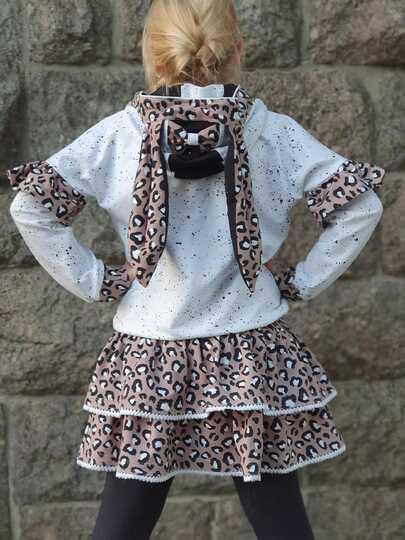 Schnittmuster Girly Sweater Robin (Gr. 80–176)