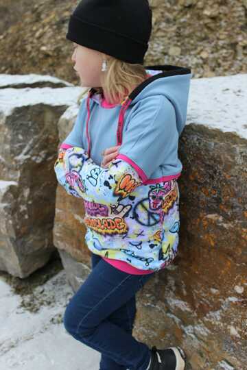 Schnittmuster Girly Sweater Robin (Gr. 80–176)